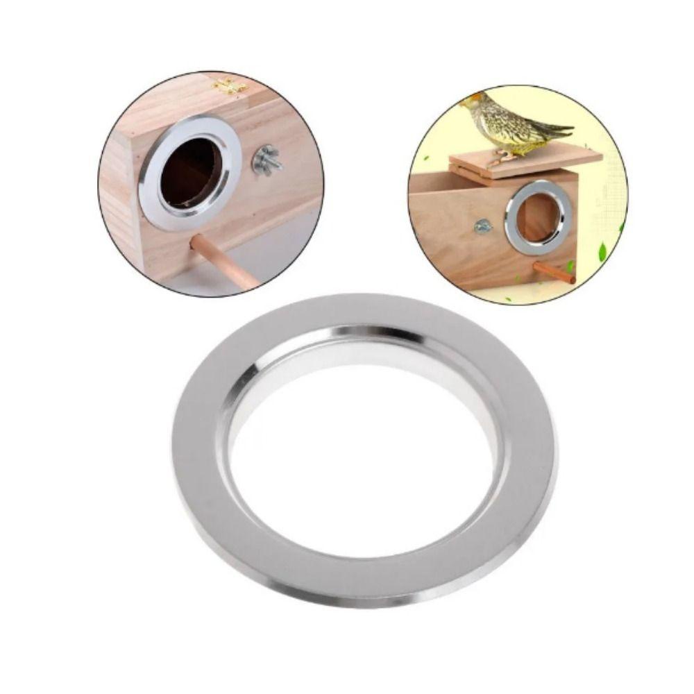 Tổ Chim Hình Tròn Bằng Nhôm Chống Cắn Siêu Bền Tiện Dụng Cho Chim / Hamster