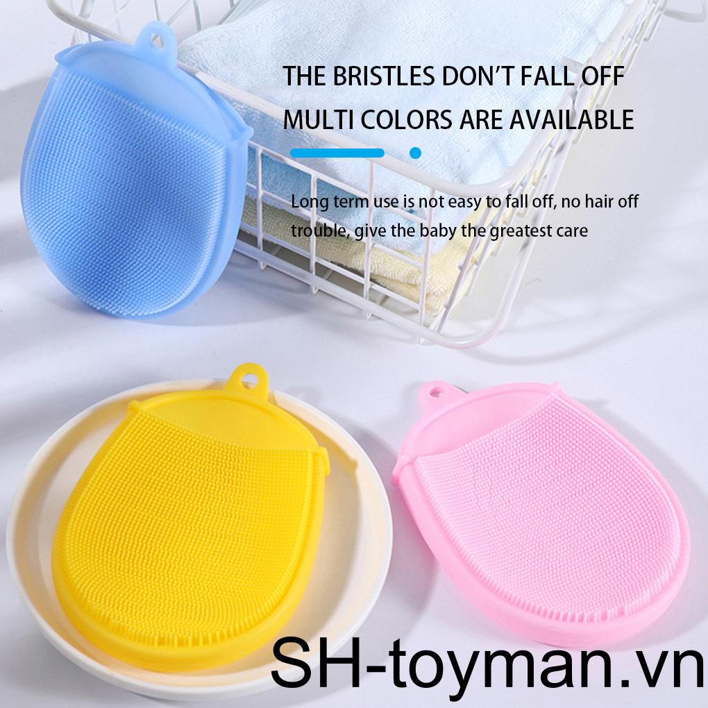 1 Bàn Chải Silicone Mềm Chà Mặt / Cơ Thể Chất Lượng Cao