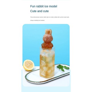 Khuôn Silicone Làm Đá Hình Con Thỏ