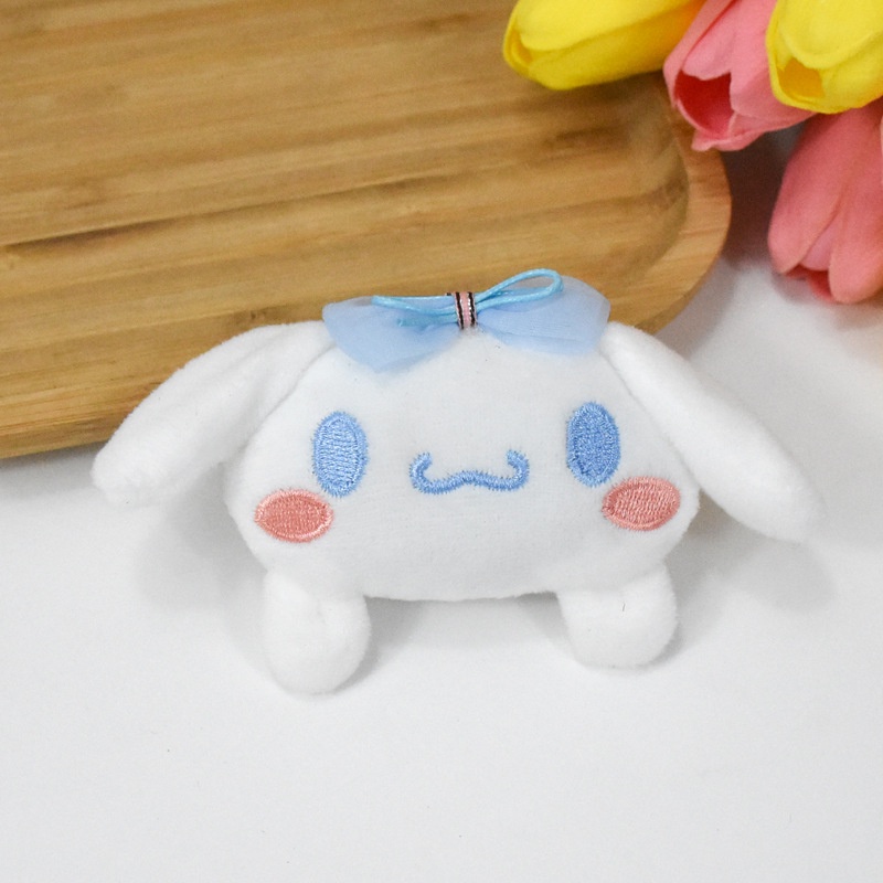 Móc Khóa Búp Bê Nhồi Bông Sanrio Cinnamoroll Melody Dễ Thương