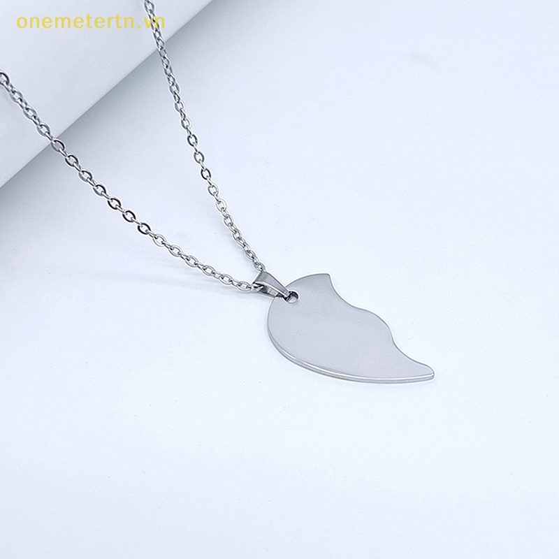 Vòng cổ Mặt Mảnh Ghép Trái Tim Thời Trang Dành Cho Cặp Đôi