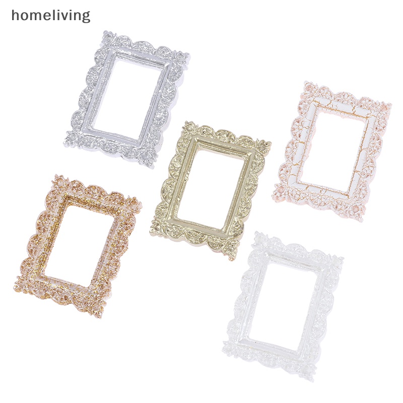 Khung Ảnh Bằng Nhựa Resin Tỉ Lệ 1: 12 Trang Trí Nhà Búp Bê