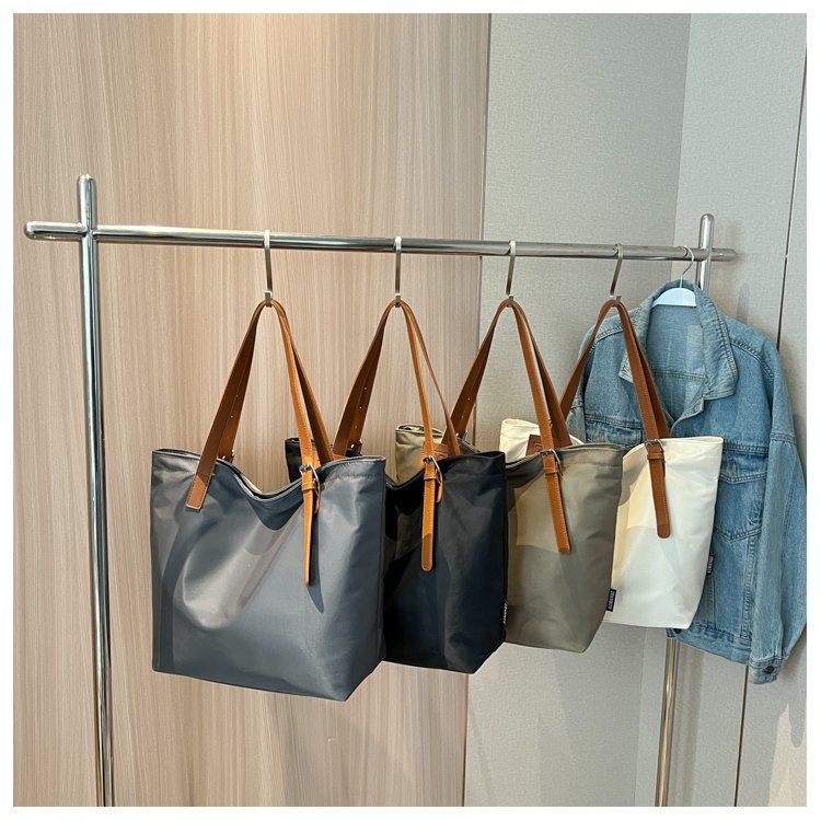 Túi Xách Vải Canvas Cỡ Lớn 33X33CM Phong Cách Nhật Bản Cho Nữ