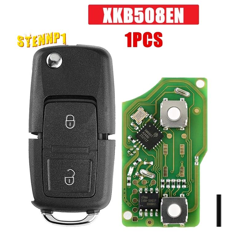 Chìa Khóa Điều Khiển Từ Xa 2 Nút Bấm Thông Dụng Cho Xhorse Xb508En VW B5