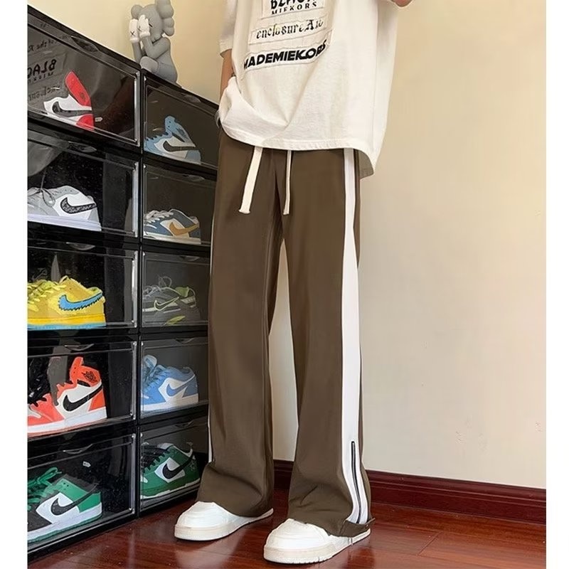 Quần Dài Ống Rộng Cao Cấp Thời Trang Đường Phố Mùa Xuân Thu Cho Nam