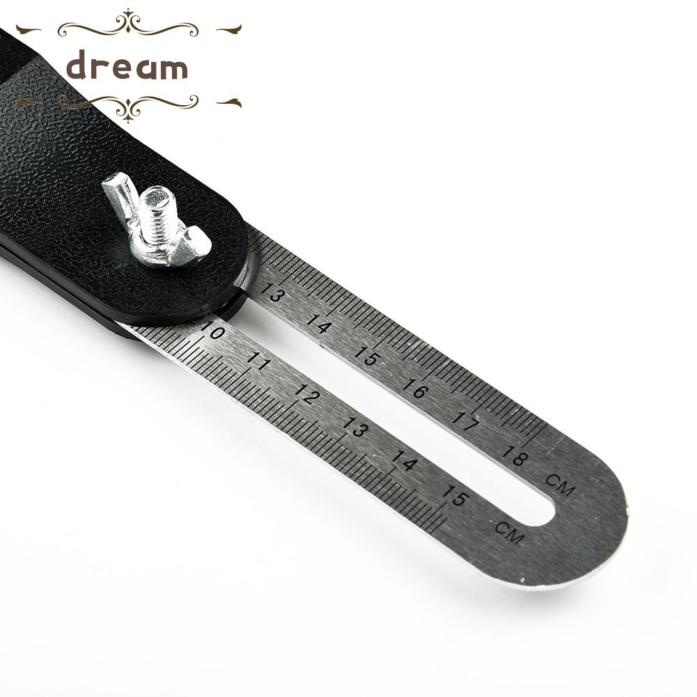 【DREAMLIFE】Angle Ruler Bevel Sliding Carpenters Gauge Angle Finder Wood Marking Tool