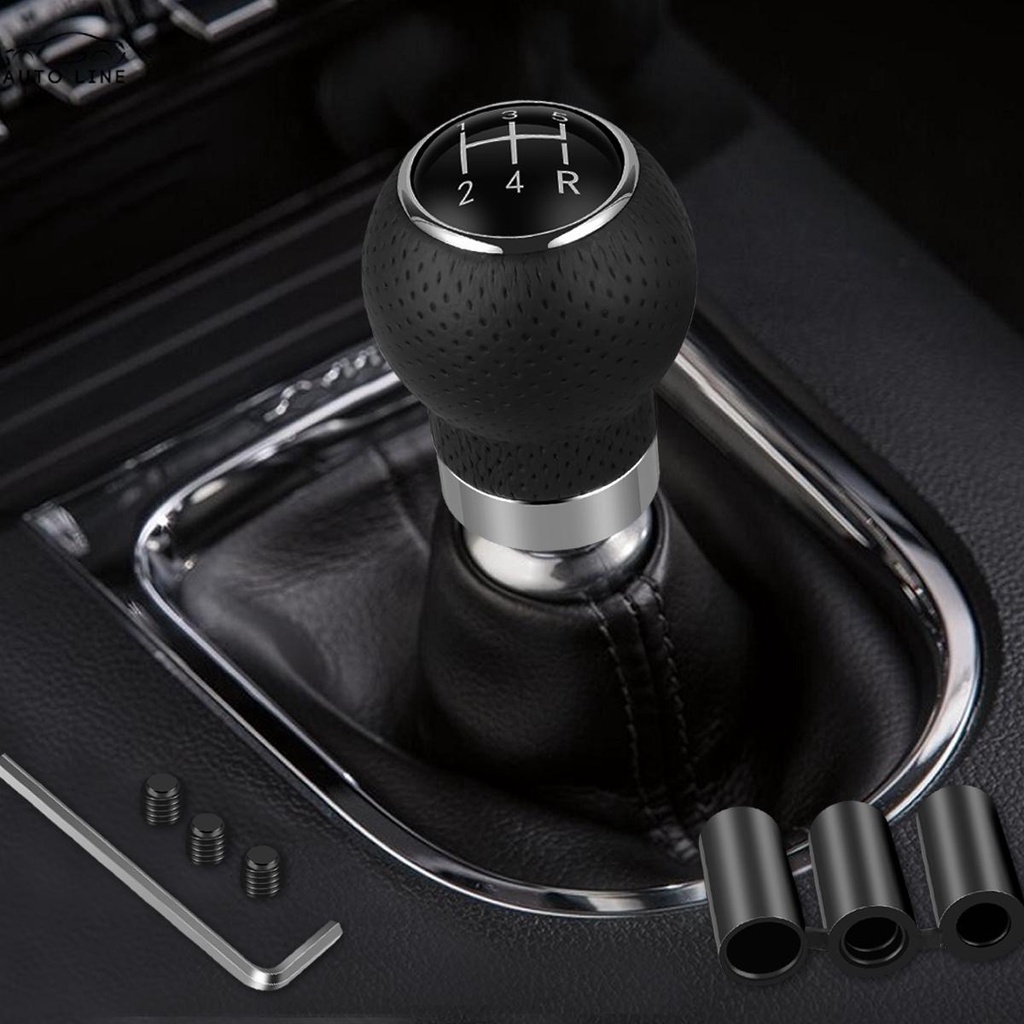 Cần Gạt Số Bằng Da PU 5 Tốc Độ 8 / 10 / 12mm SHOPCYC3037 Cho Xe Hơi