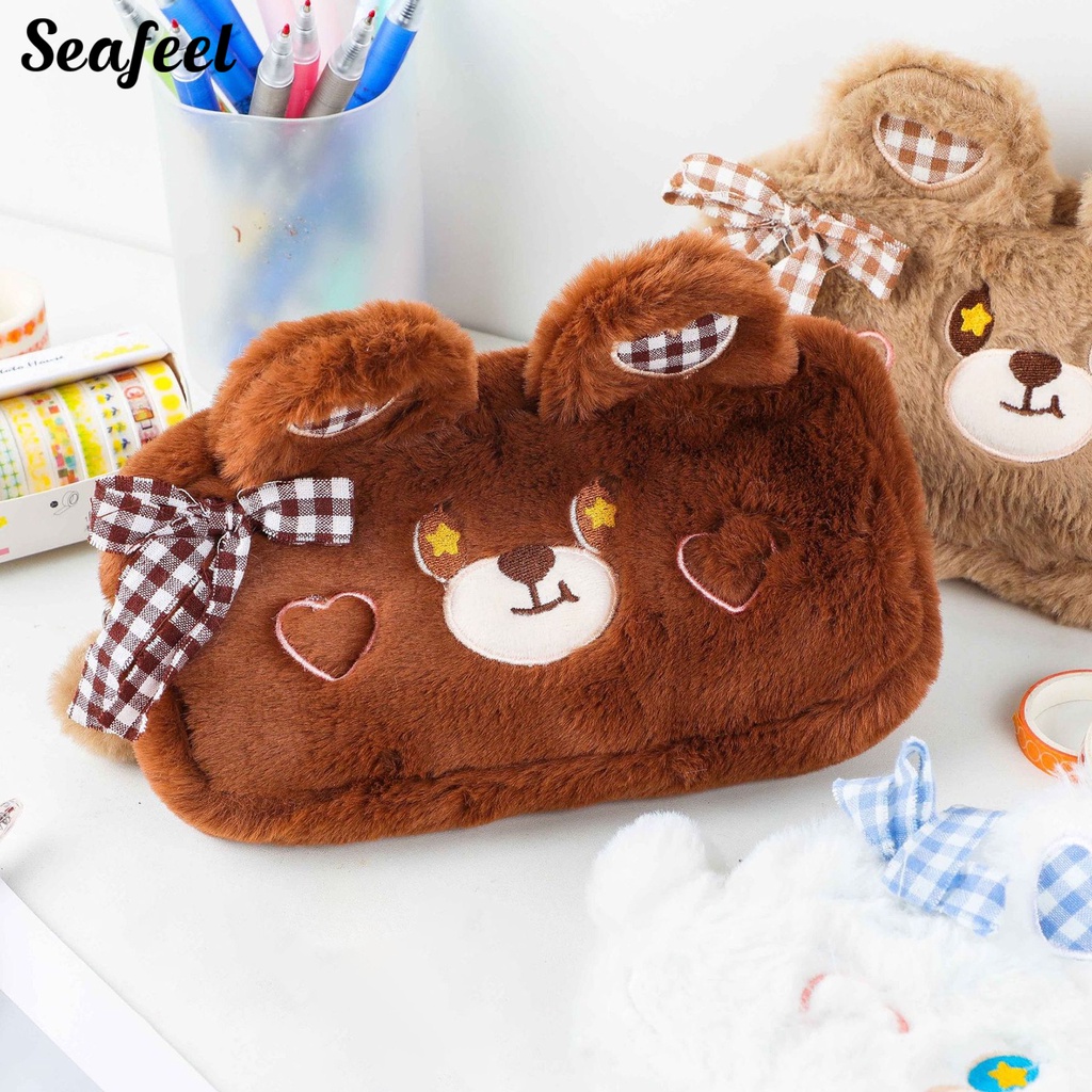 Túi Đựng Bút Đa Năng Sức Chứa Lớn Có Khóa Kéo Cho Học Sinh