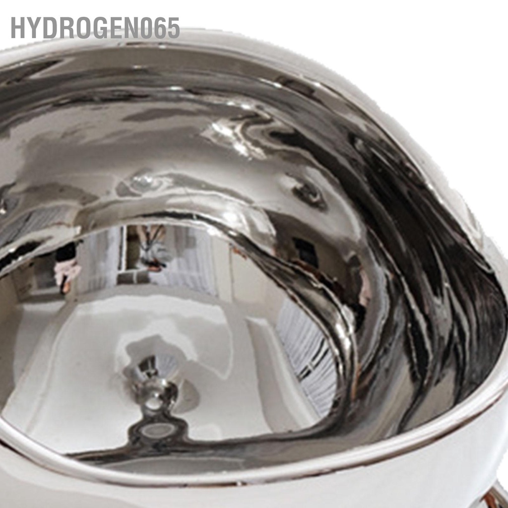 Hydrogen065 Bát cho mèo Chiều cao phù hợp Gương gốm an toàn Ổn định Công suất lớn dành thú cưng chó Thú