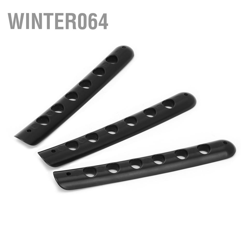 Winter064 3 Cái/bộ Hợp Kim Nhôm Cửa Ô Tô Viền Lắp Phù Cho Xe Jeep Wrangler JK 2 2007-2018