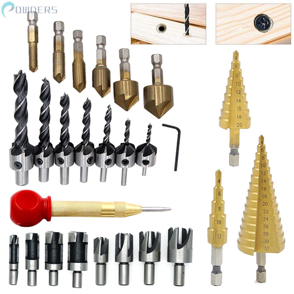 Bộ Mũi Khoan Bằng Thép Không Gỉ Dùng Khoan Kính Cứng Chuyên Dụng