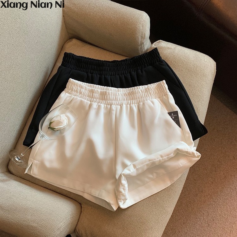 Quần short XIANG NIAN NI lưng thun phong cách Hàn Quốc thời trang