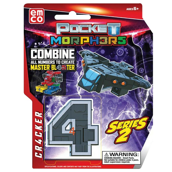 Đồ Chơi Lắp Ráp Robot Đại Chiến Hình Số Emco 6899 Series 2 - Số 4