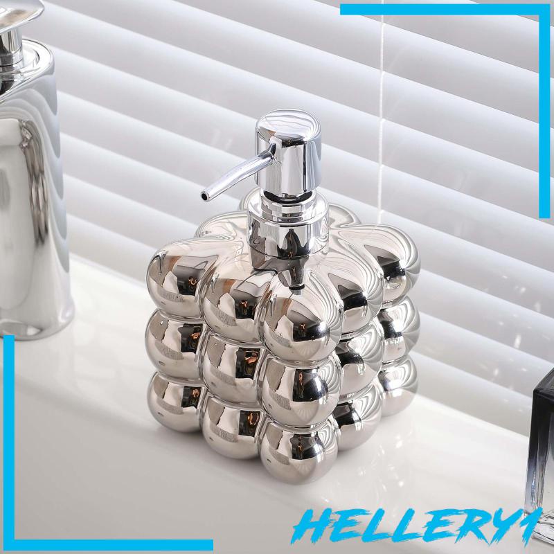 Bình Sứ Đựng Xà Phòng Có Vòi Nhấn Tiện Dụng