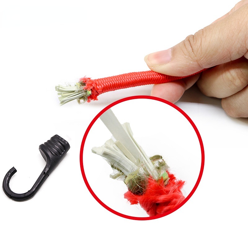 Dây Ràng Cố Định Hành Lý Co Giãn Có Móc Tiện Dụng Cho Xe Đạp / Xe Máy