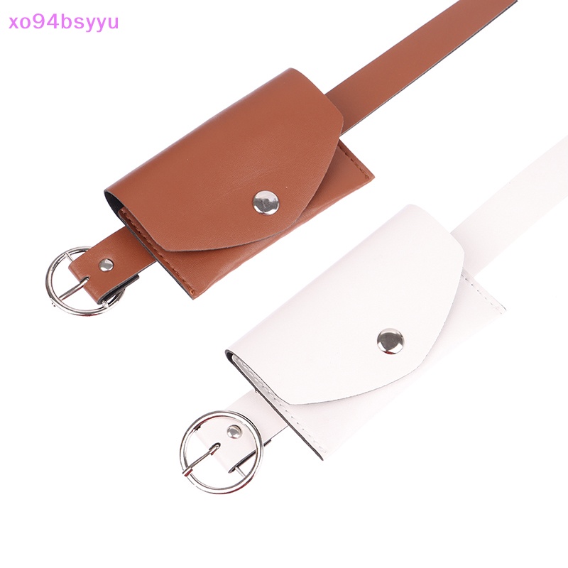 Túi Đeo Hông Xo94Bsyu 100CM Bằng PU Có Khóa Kim Loại Có Thể Điều Chỉnh Trang Trí Cho Nữ