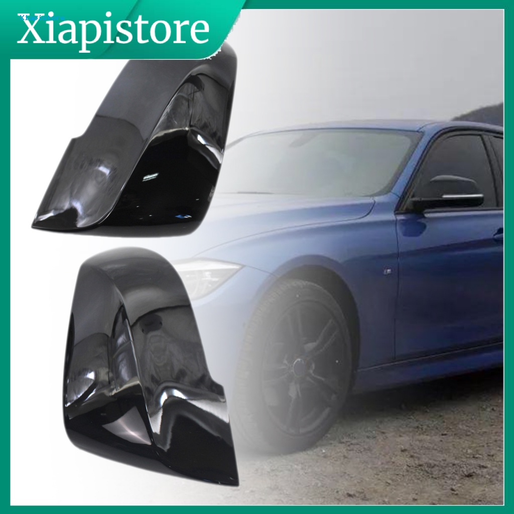 Bộ 2 Ốp Gương Chiếu Hậu Màu Đen Bóng Chống Mòn Thay Thế Tiện Dụng 51167292746 51162222543 51162222544 Phụ Kiện Chuyên Dụng Dành Cho BMW 3 Series F30 12-17