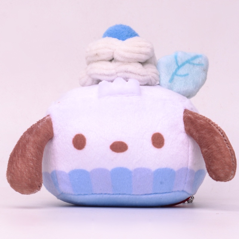 SANRIO Búp Bê Nhồi Bông Hình Bánh Kem Kuromi Melody Kitty Cinnamoroll Pochacco Cho Bé Gái