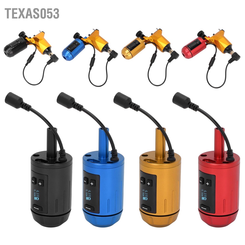 Tay Cầm Máy Xăm Hình RCA Động Cơ Tự Khóa Không Dây Có Màn LCD Hiển Thị