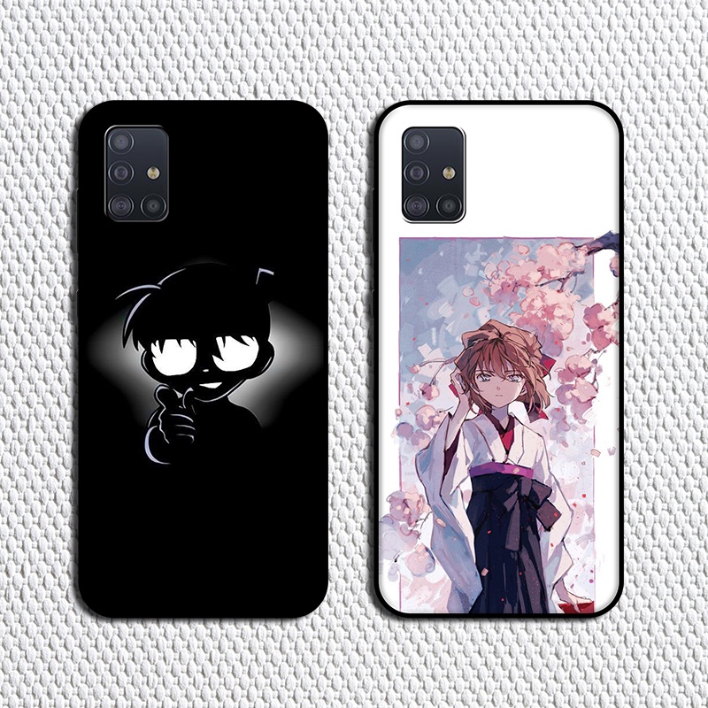 Ốp Điện Thoại TPU Mềm In Hình Thám Tử Conan Cho Samsung galaxy A51 M40s