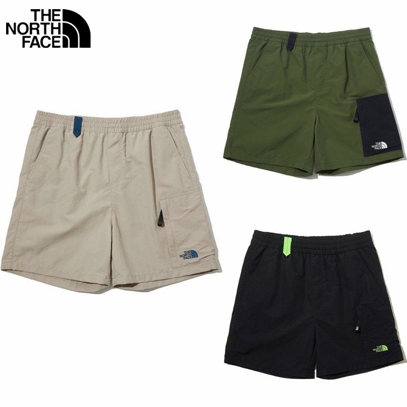 Quần Short Dây Rút Thêu Logo The North Face 100% Chính Hãng Thời Trang Đi Biển Cho Nam Và Nữ