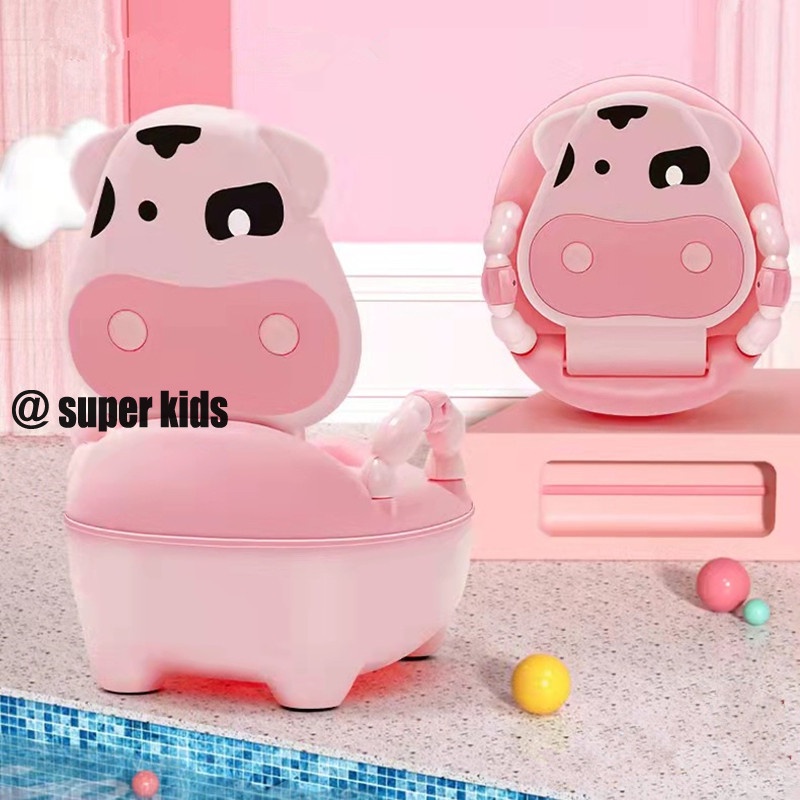 Super Kids Ghế Ngồi Bồn Cầu Tiện Dụng Cho Bé