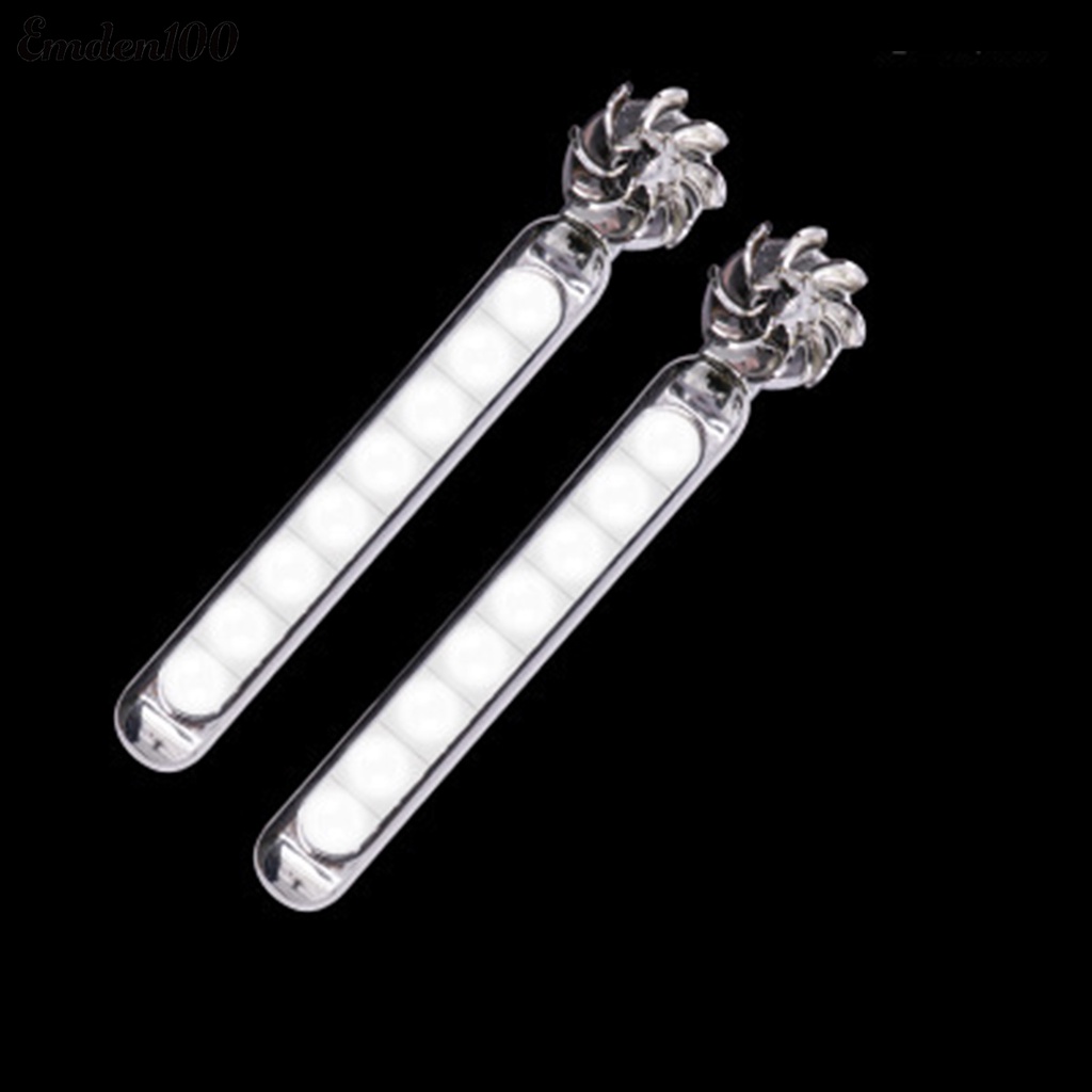 EMDEN Đèn 8 led Chạy Bằng Năng Lượng Mặt Trời Dùng Trang Trí Xe Hơi