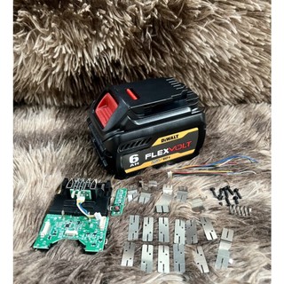 Vỏ mạch dewalt flexvolt 20v/ 60v 15 cell 18650. ll