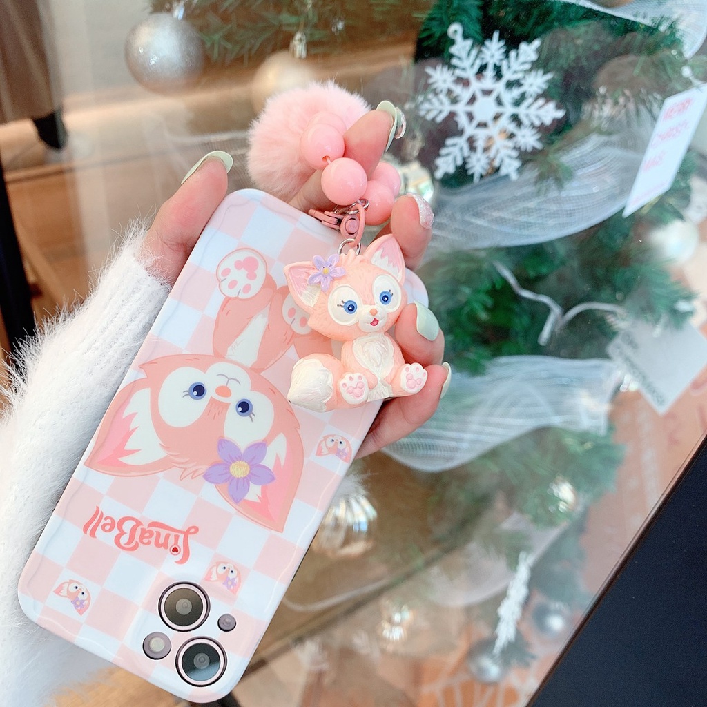 Dây Đeo Điện Thoại / Tai Nghe Bluetooth Chống Thất Lạc Hình Kuromi Melody Cinnamoroll Có Quả Bông Mềm Mại Dễ Thương