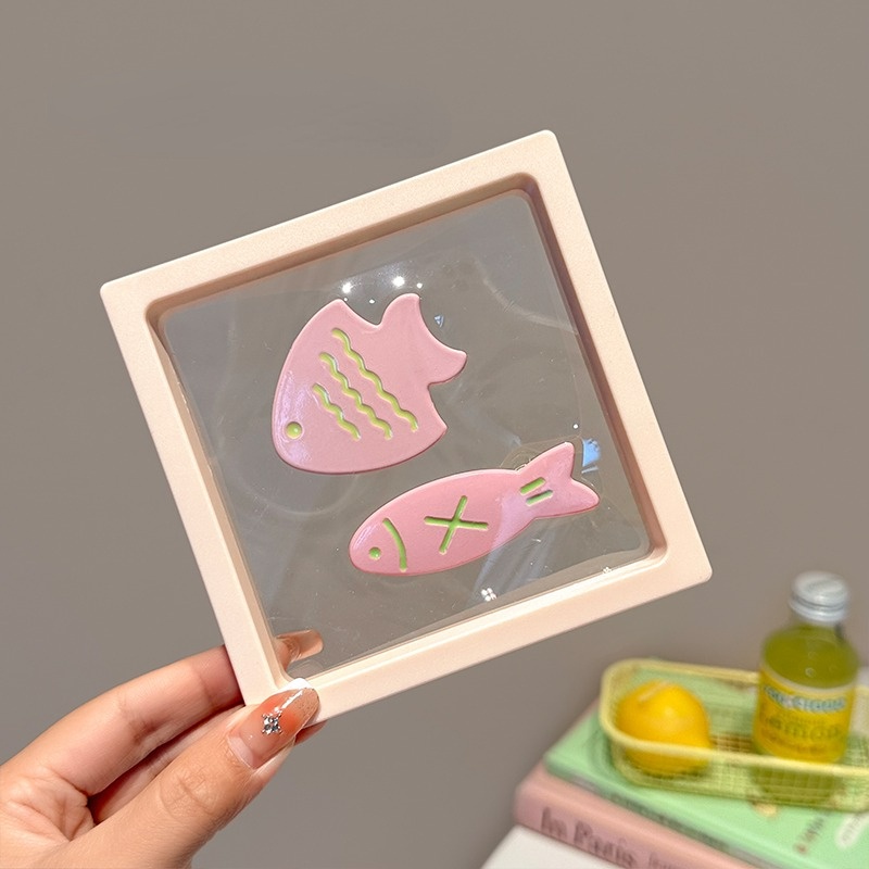 Kẹp Tóc Hình Xương Cá & Mèo Dễ Thương 1 Cái