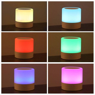 Touch Night Light USB Rechargeable LED Bedside Table Lighting Lamp Dimmable Gift
