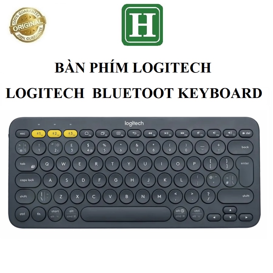Bàn phím Logitech, chuột M535, M525, bàn phím bluetooth K380 kết nối 3 thiết bị cùng lúc, bảo hành 3 tháng