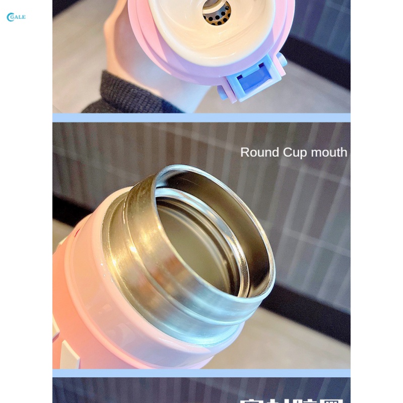 SANRIO Bình Nước Giữ Nhiệt 400ml / 500ml Bằng Thép Không Gỉ 316 Họa Tiết Dễ Thương