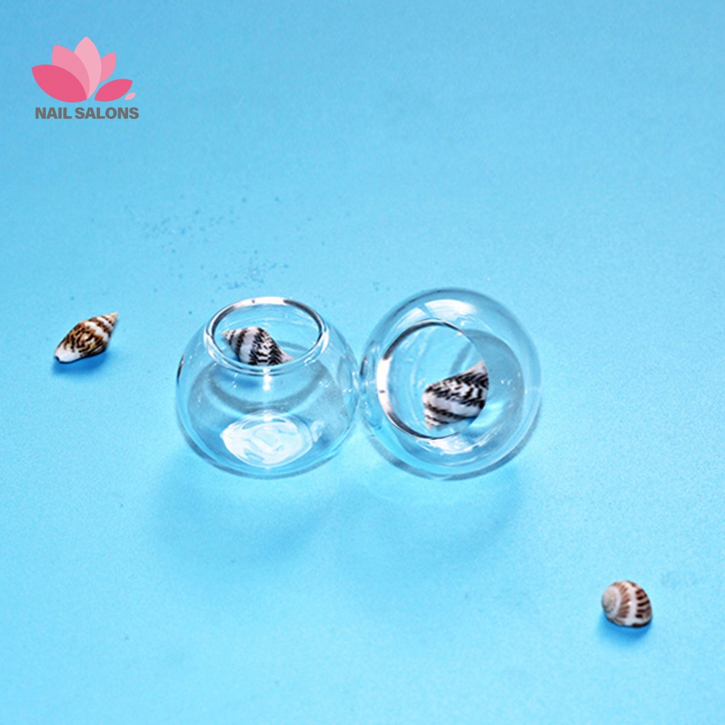 Bát Thủy Tinh Mini Màu Trong Suốt Trang Trí Bể Cá