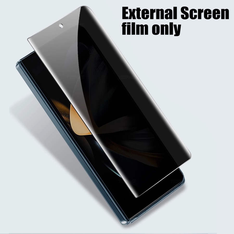 Miếng Dán Hydrogel Mềm Bảo Vệ Màn Hình Chống Nhìn Trộm Cho Samsung Galaxy Z Fold 5 4 3 2 W21 W22 W23