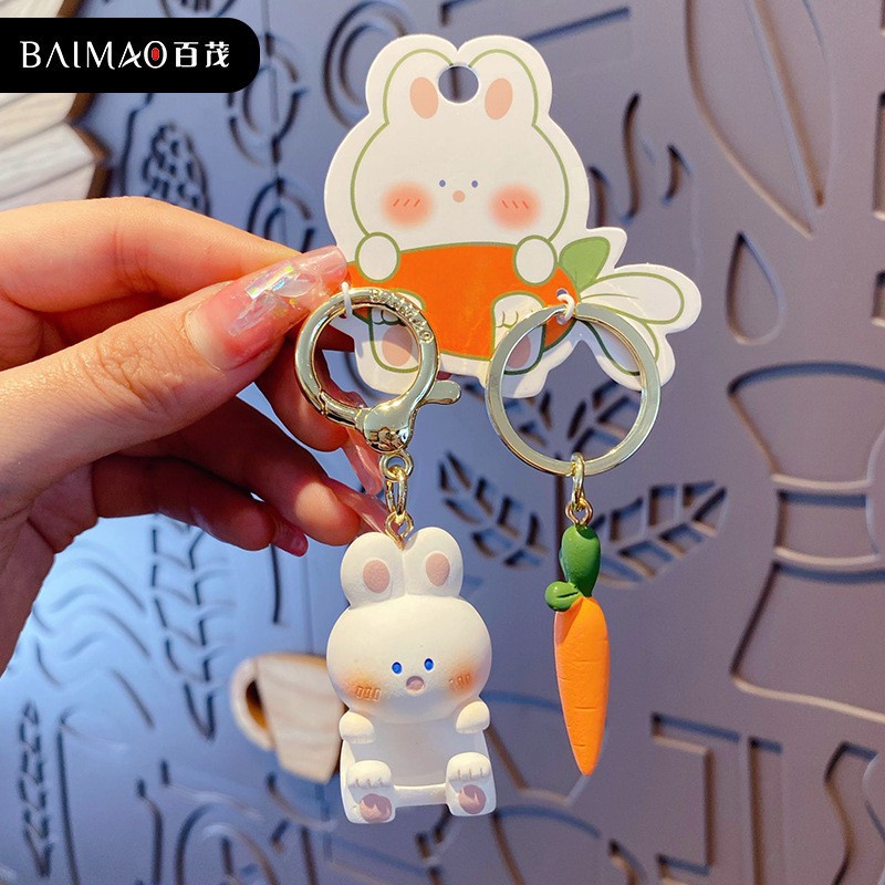 Set 2 Móc Khóa Hình Chú Heo Đáng Yêu Mới