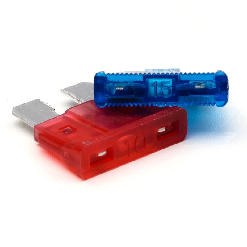 Bộ 7 / 14 Cầu Chì Lưỡi Dao Loại Vừa 5 / 10 / 15 / 20 / 25 / 30a Chuyên Dụng Cho Xe Hơi