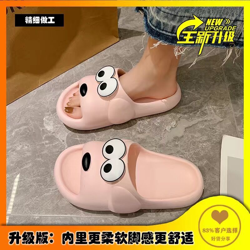 Dép Đi Trong Nhà Chống Trượt Họa Tiết Hoạt Hình Thời Trang Mùa Hè Cho Nữ