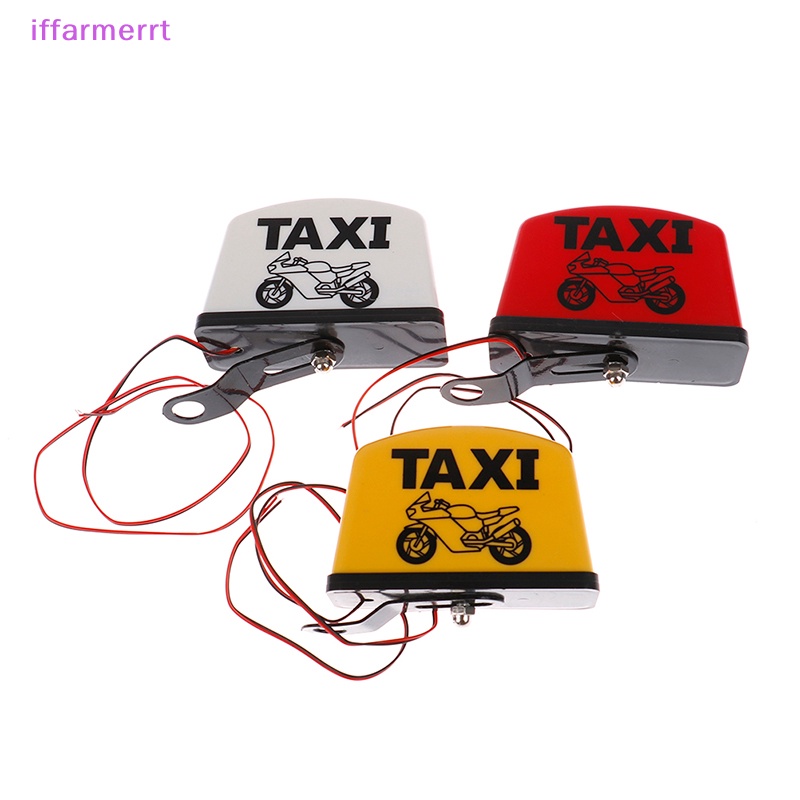 Iffarmerrt trang trí xe máy sửa đổi ánh sáng cảnh báo hộp taxi đèn led vn