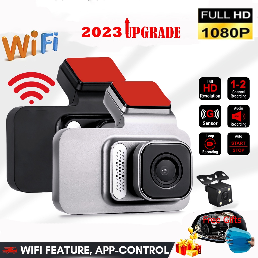 Camera Hành Trình wifi Phiên Bản roadcam x2 24 Tiếng Có Chức Năng Ghi Âm 1080p full hd