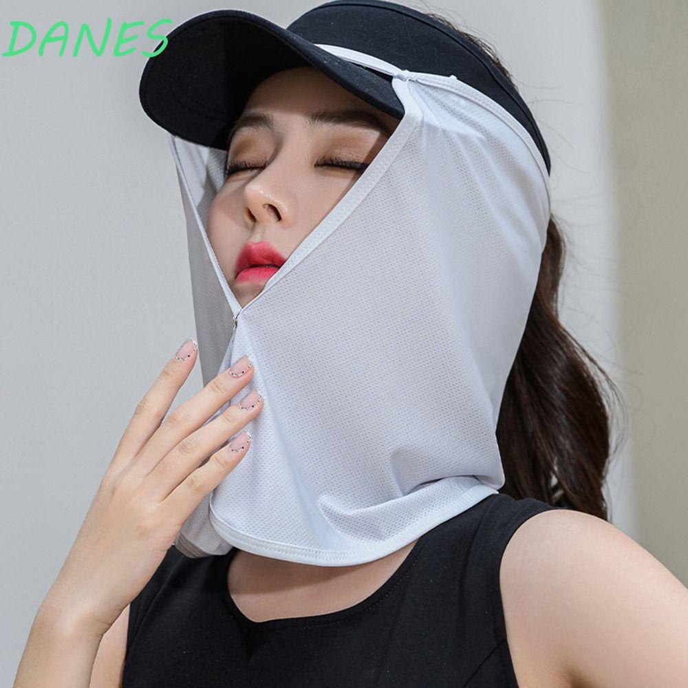 Mặt Nạ Chống Nắng Và Tia UV Bằng Lụa Thoáng Khí Bảo Vệ Cổ Cho Nam Và Nữ