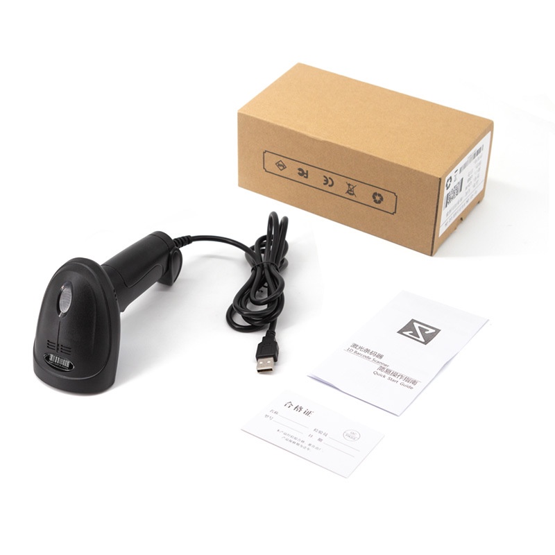 Súng Quét Mã Vạch Hai Chiều Không Dây Bluetooth Có Dây