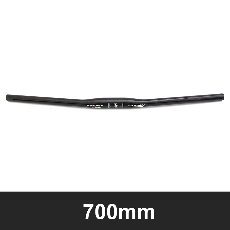 Tay Lái Xe Đạp Leo Núi Bằng Sợi Carbon Bóng 3K Chất Lượng Cao