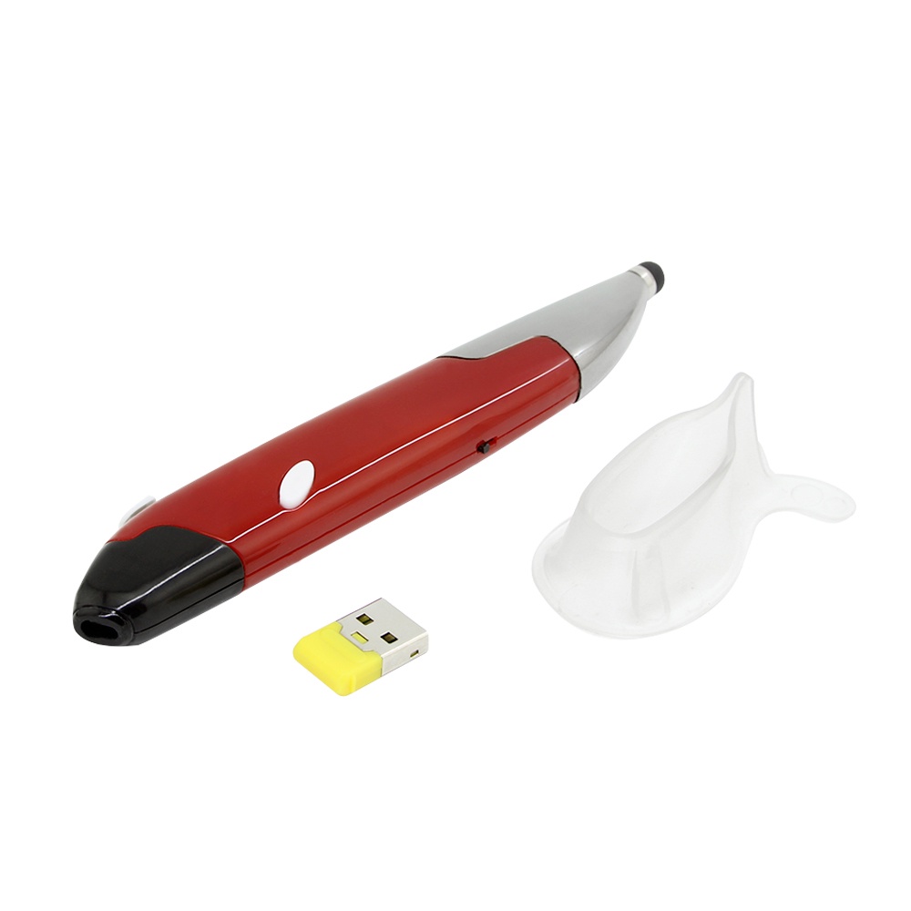 Chuột Không Dây Dạng Bút Thông Minh 2.4GHz ABS + silicone 1600 DPI