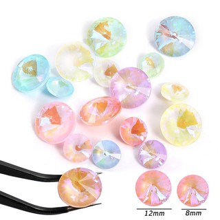 Hạt đá đính trang trí móng sang trọng 8mm / 12mm