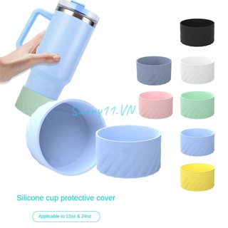 Vỏ bọc bình nước Rcynview bằng silicone cho Stanley Quencher Adventure Tumbler