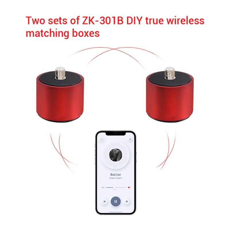 Bảng Mạch Khuếch Đại Âm Thanh Không Dây Star ZK-301B Mono 30W BT5 3