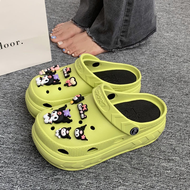 ICCLEK dép cross dép sandal nữ dép bánh mì nữ Thoải mái 33zDDX080323