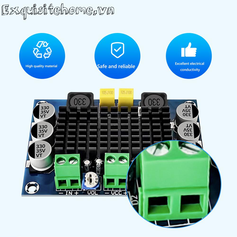 Bộ khuếch đại âm thanh đơn kênh xh-m542 tpa3116d2 bảng mạch khuếch đại kỹ thuật số ô tô 100w