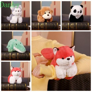 Danby panda bracelet đồ chơi sang trọng, panda monkey dog dinosaur, bracelet series toy crocodile fun with clap circle quà tặng trẻ em